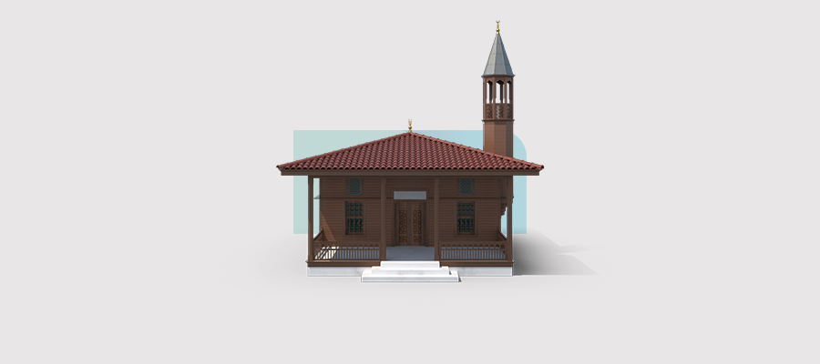 مسجد 360 متر مربع